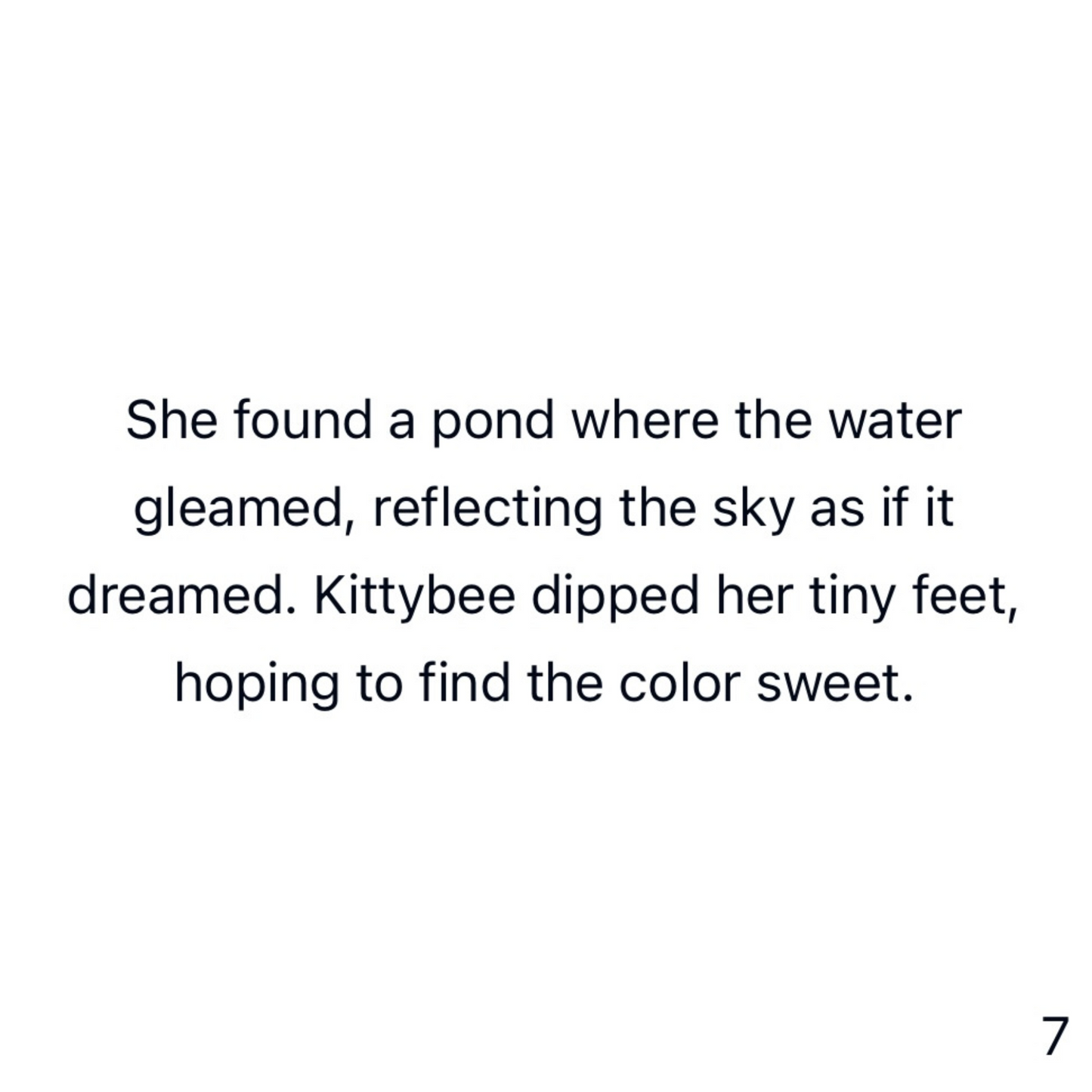 Kittybee's Colorful Day