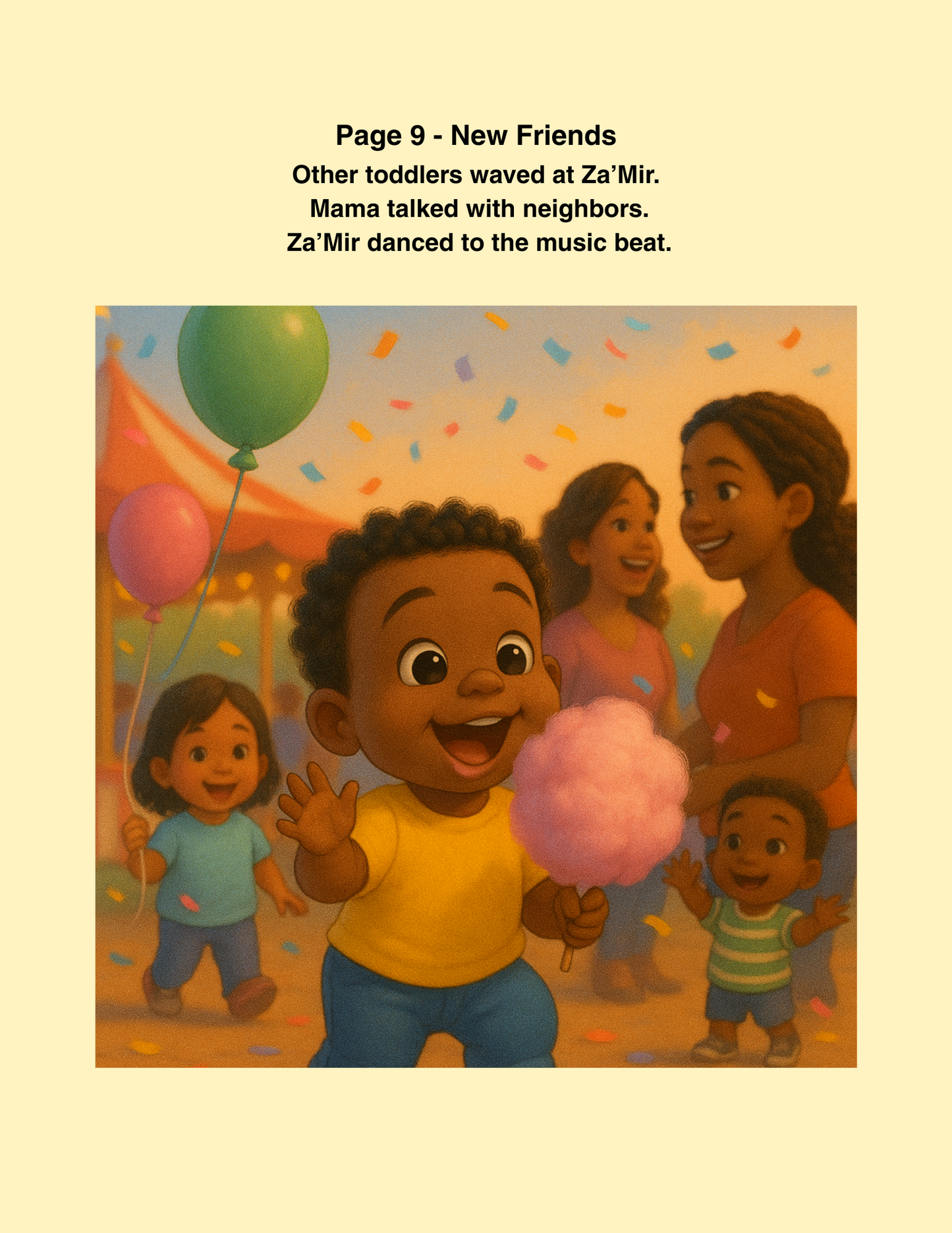 Za’Mir’s Big Day with Mama