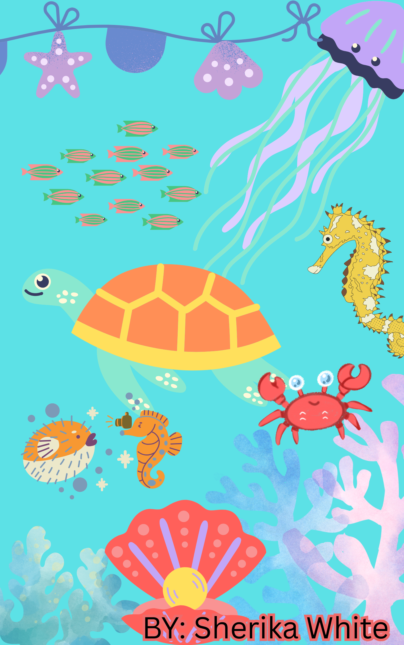 Under the Sea Coloring Book