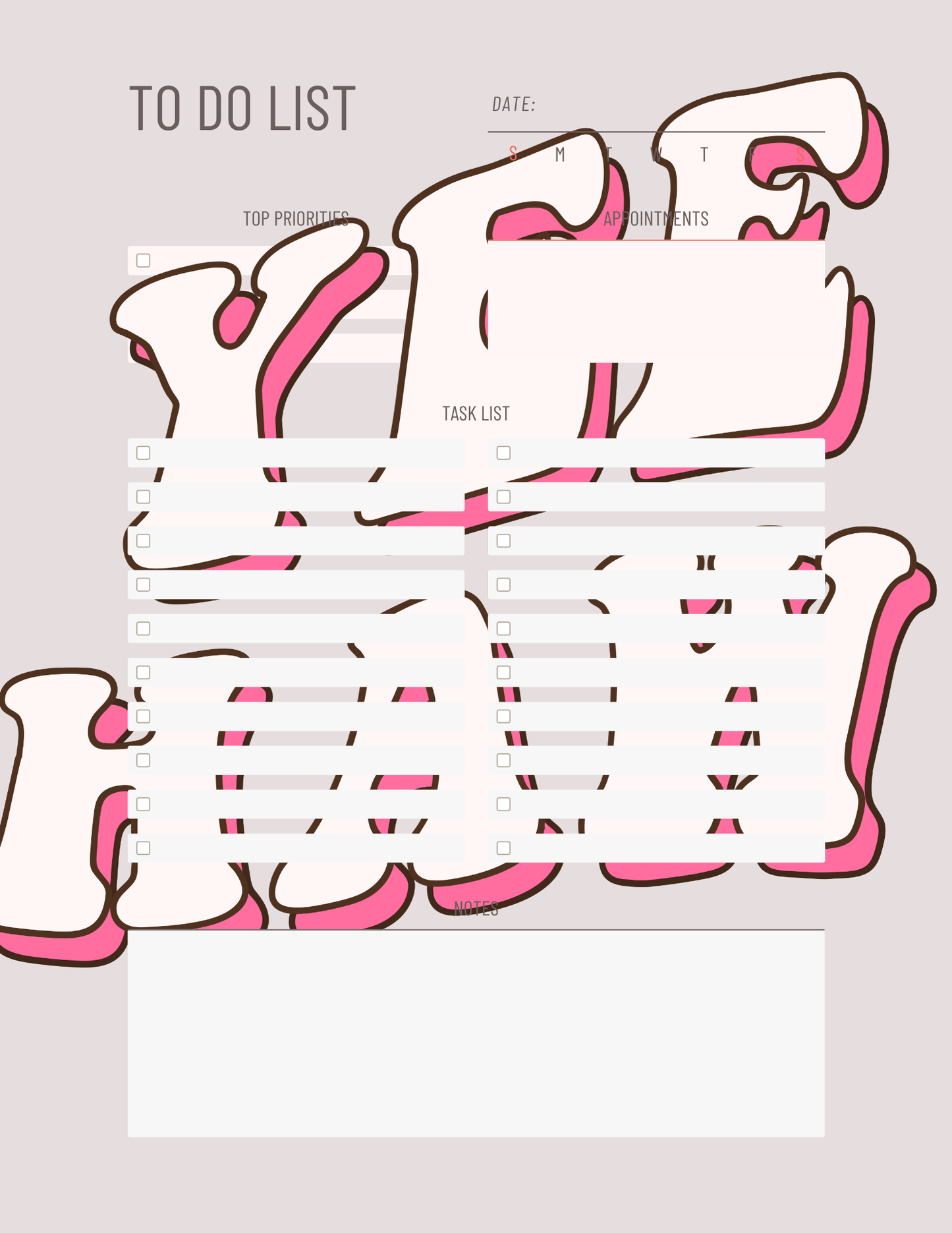 Stand on Business Planner