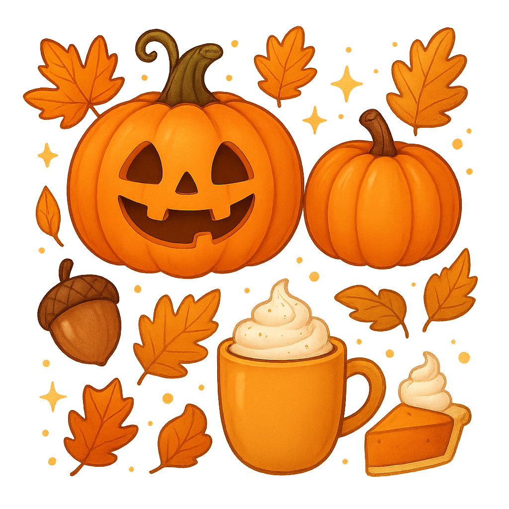 π Halloween Clipart Pack β 25 PNGs