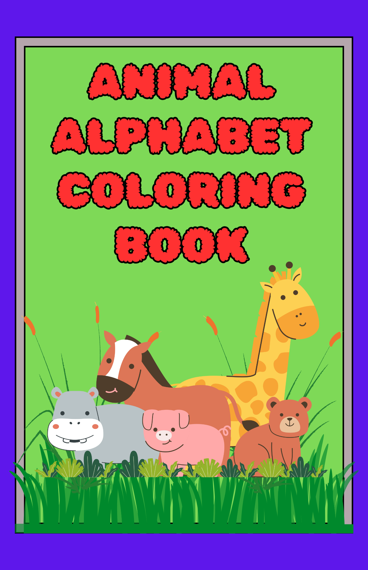Alphabet Activity Book English