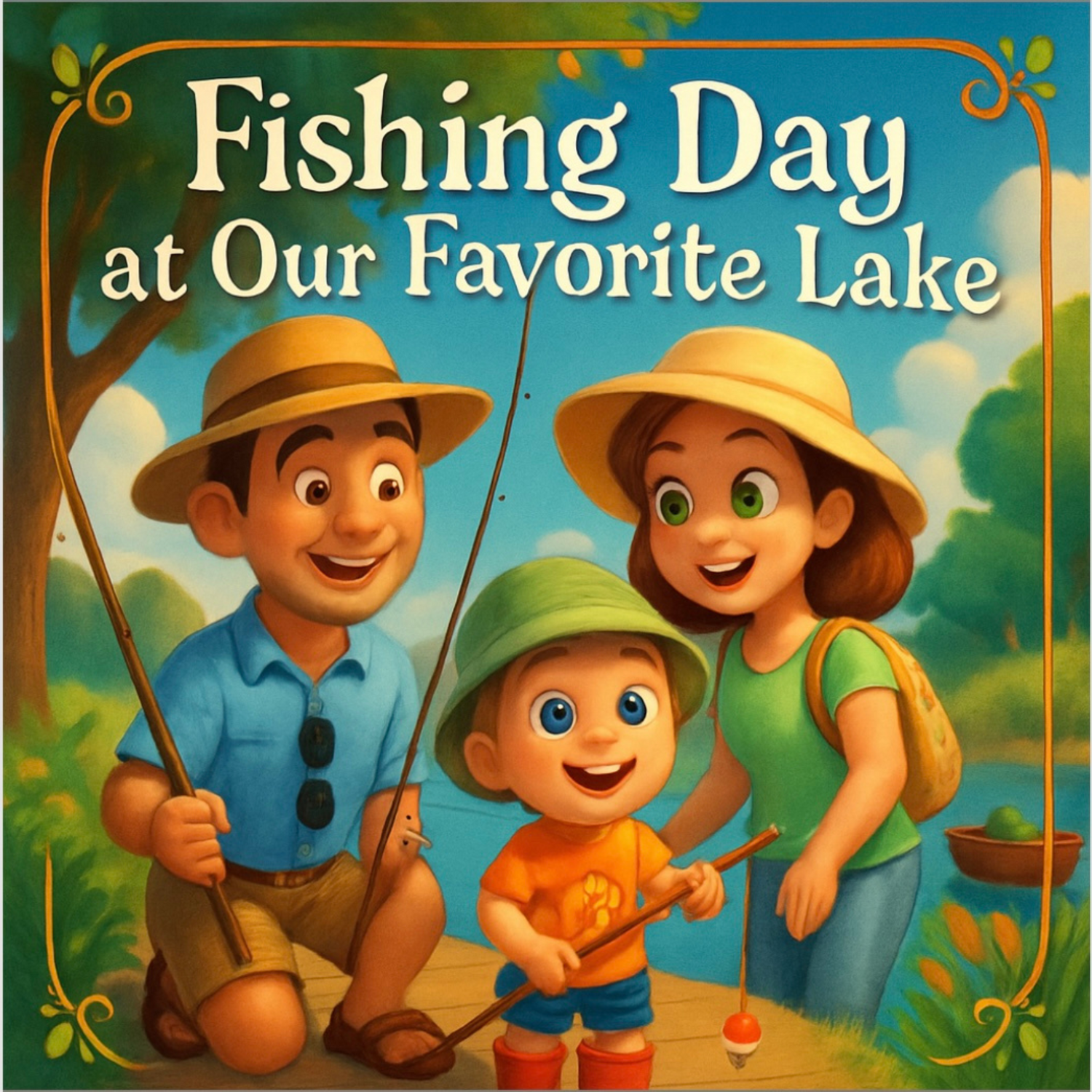 Fishing Day at Our Favorite Lake