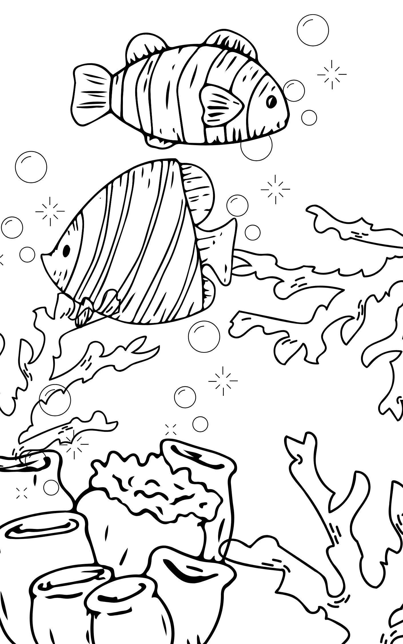 Under the Sea Coloring Book