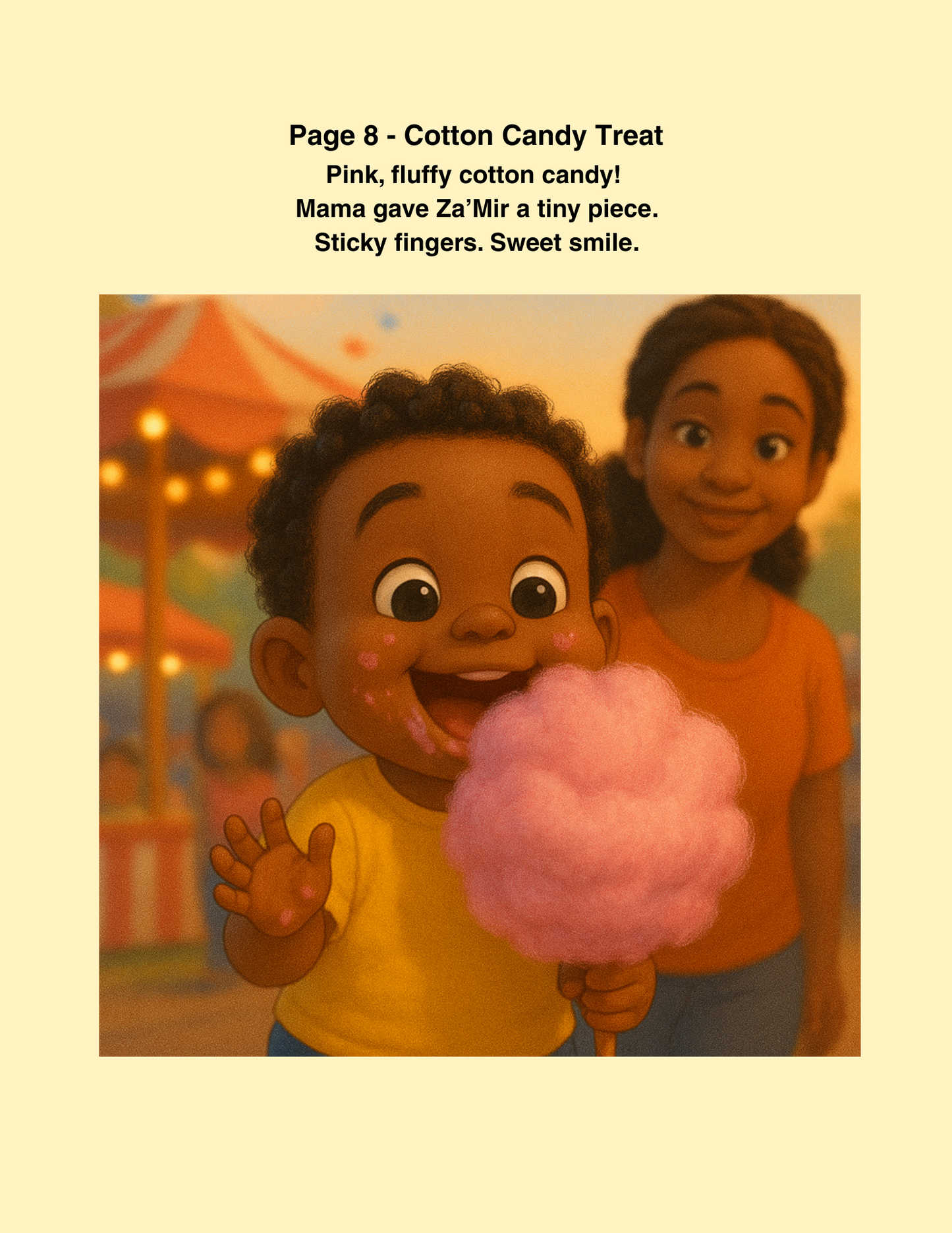 Za’Mir’s Big Day with Mama