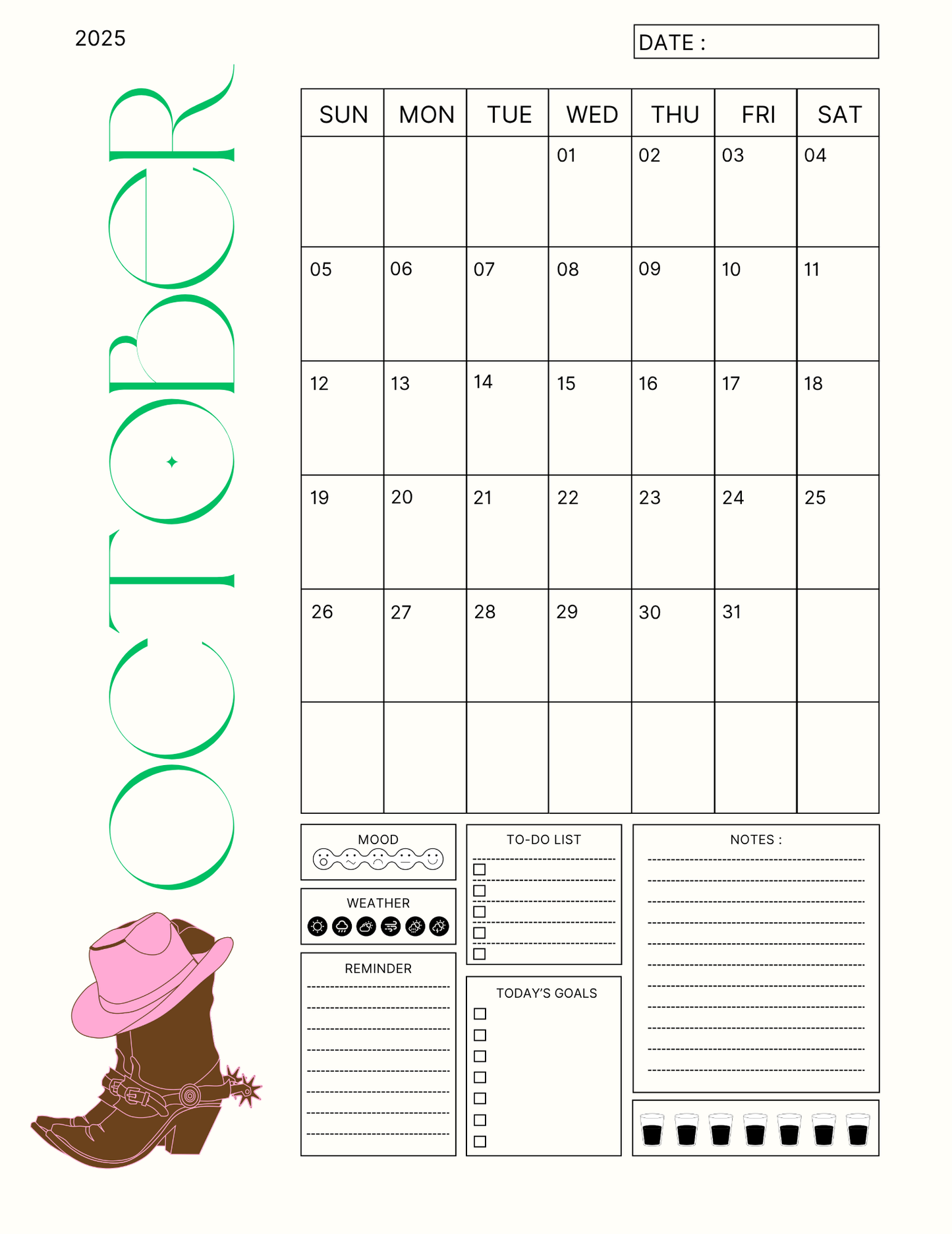 Stand on Business Planner