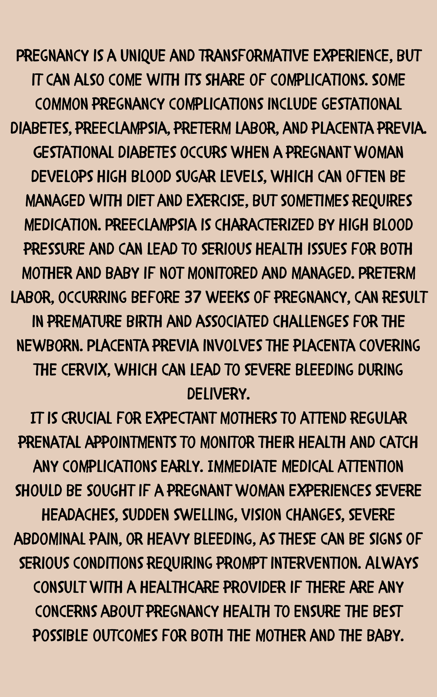 Think Unlimited Pregnancy Guide