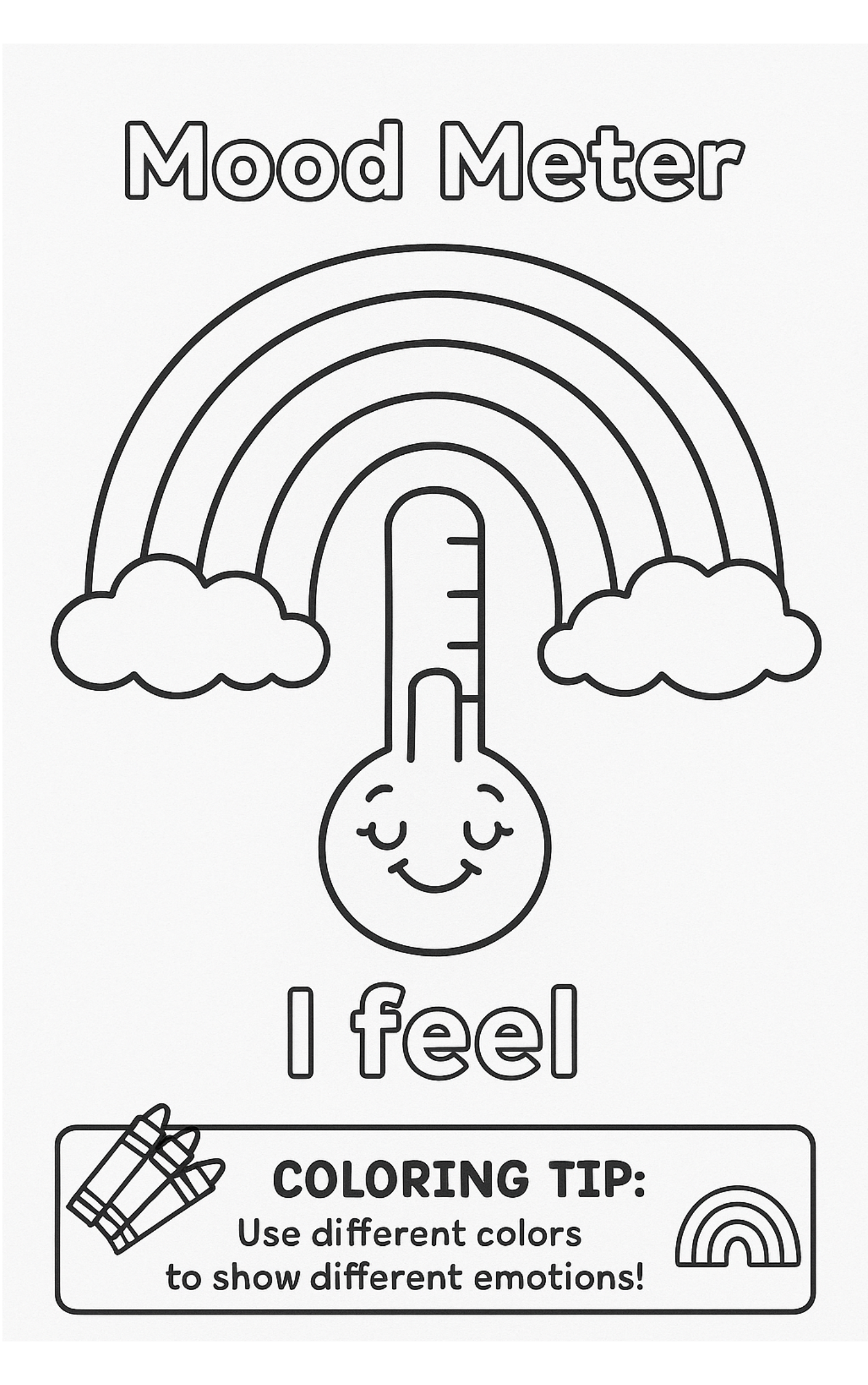 My Sensory Friendly Coloring Adventure