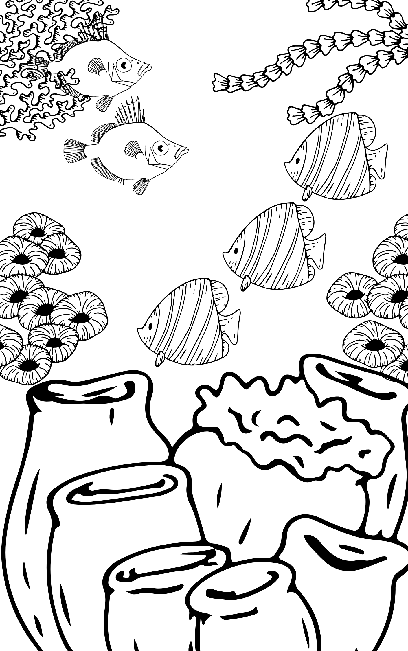 Under the Sea Coloring Book