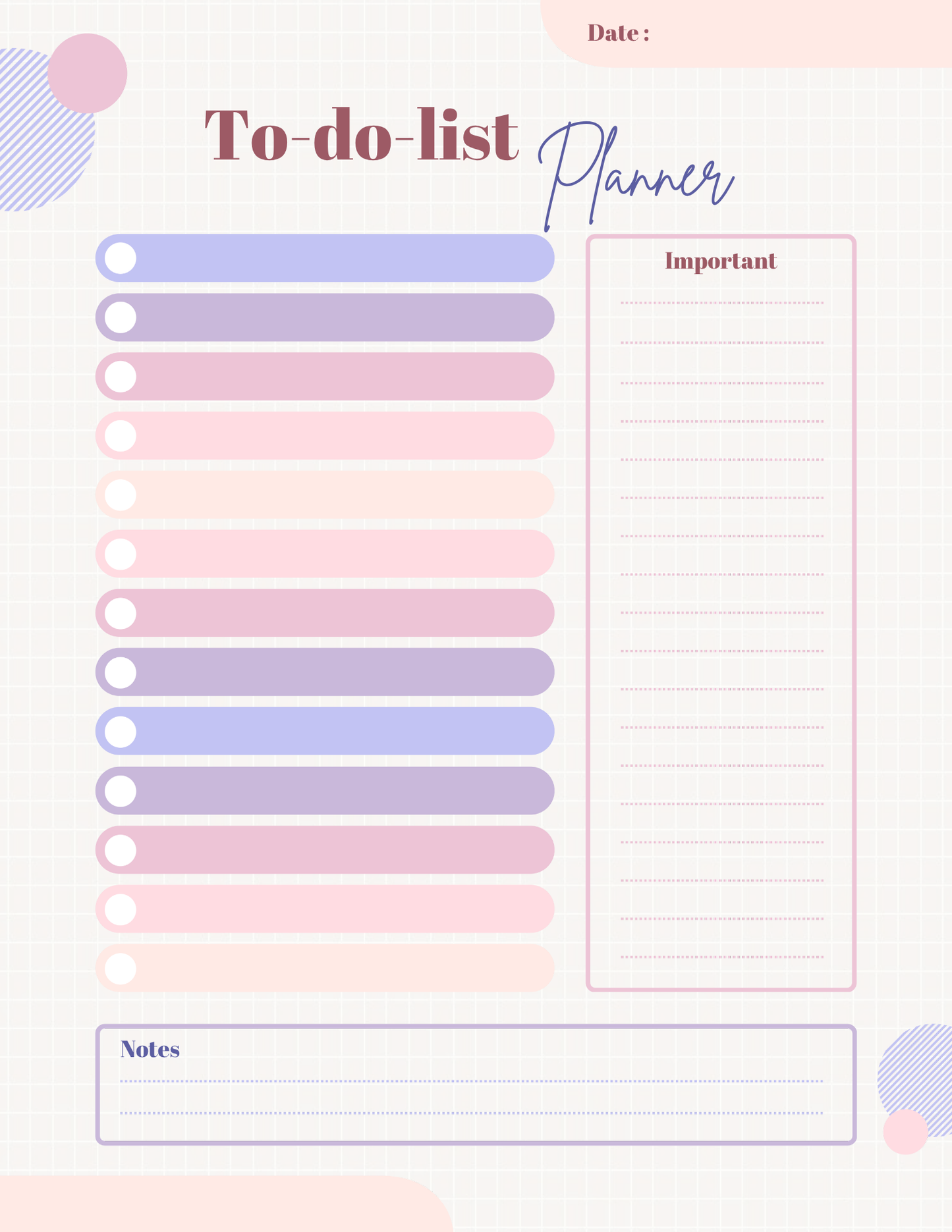 Be the Best Planner