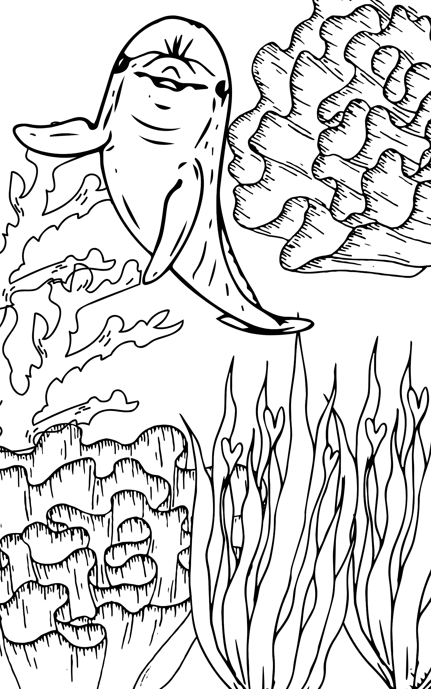 Under the Sea Coloring Book