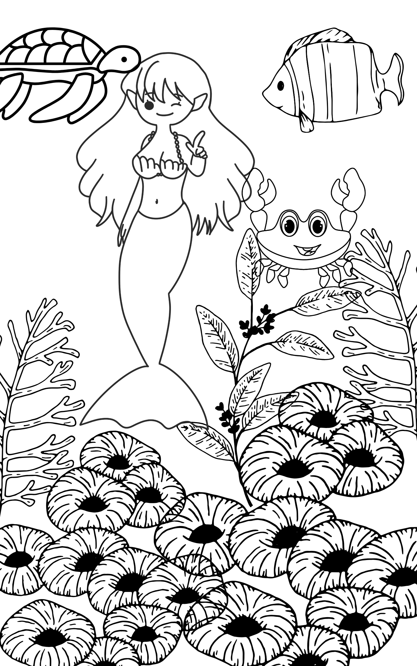 Under the Sea Coloring Book