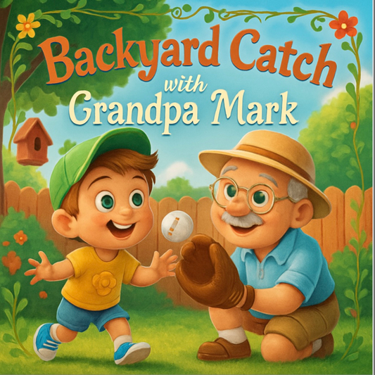 Backyard Catch with Grandpa Mark