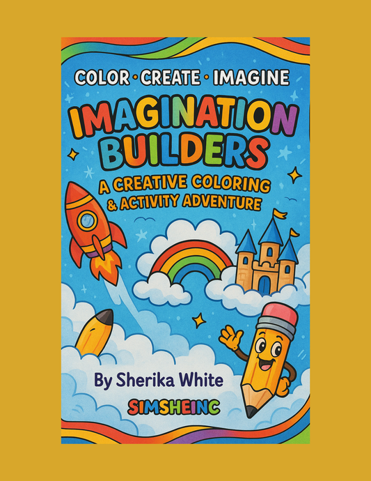 Imagination Builders A Creative Coloring & Activity Adventure