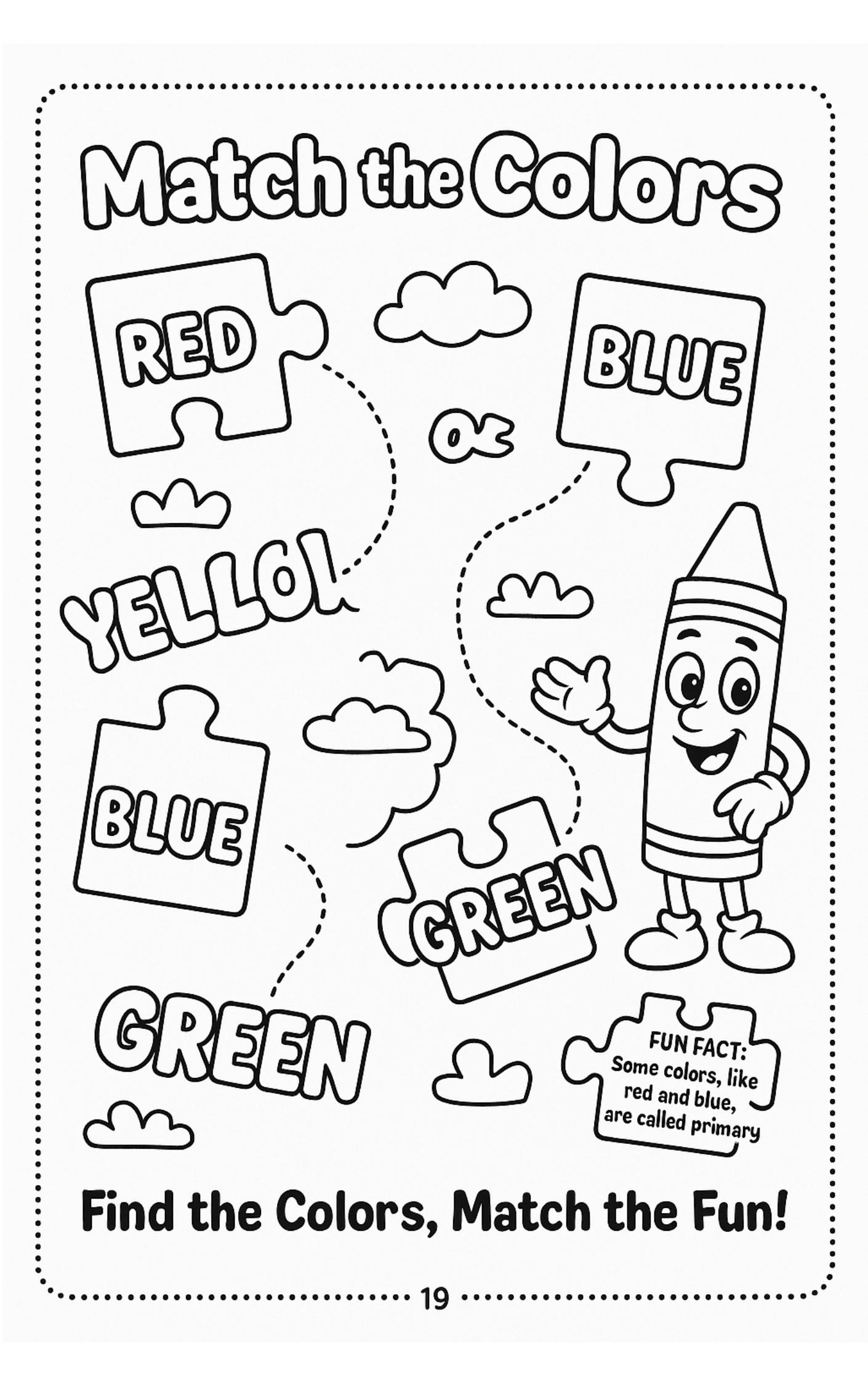 My Sensory Friendly Coloring Adventure