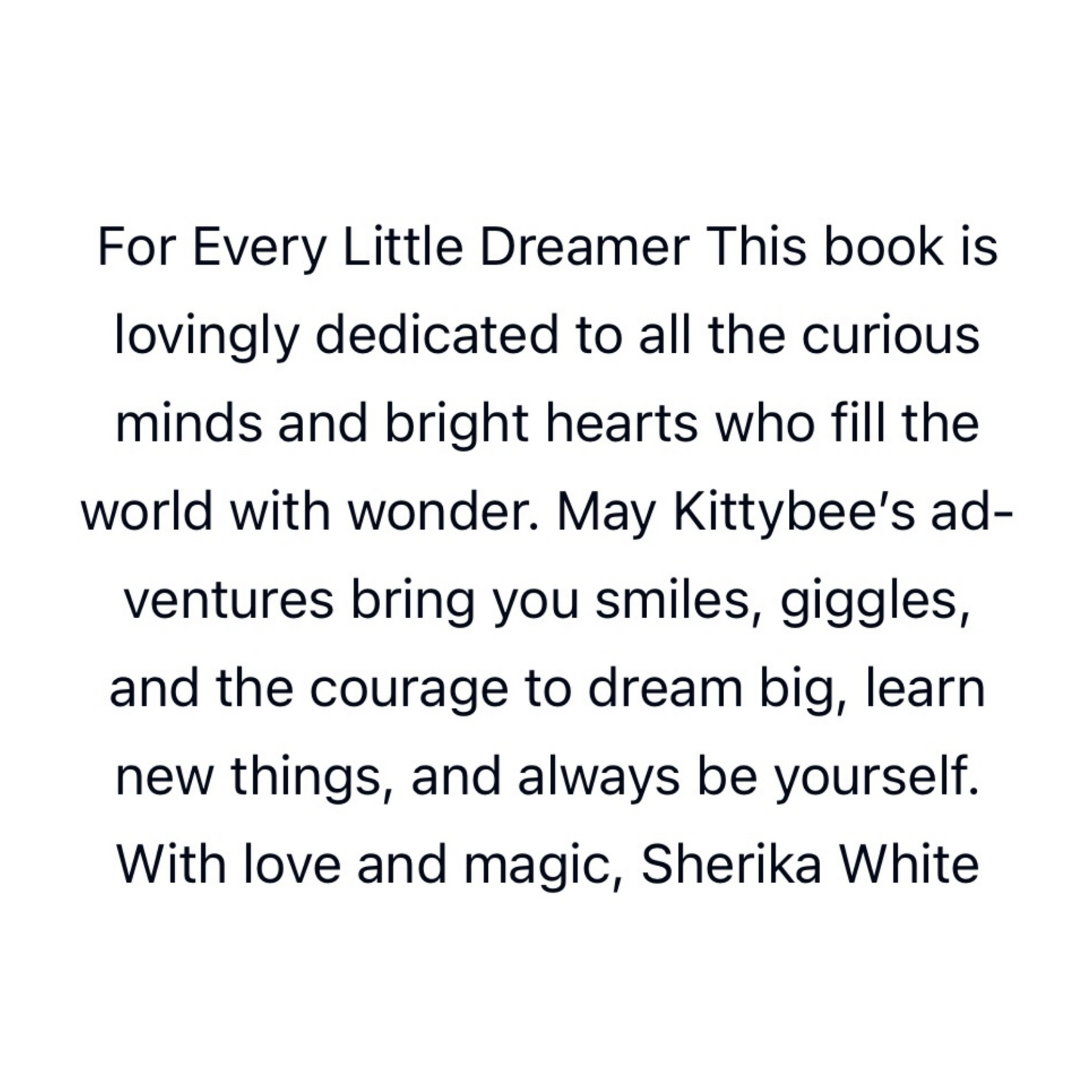 Kittybee's Colorful Day