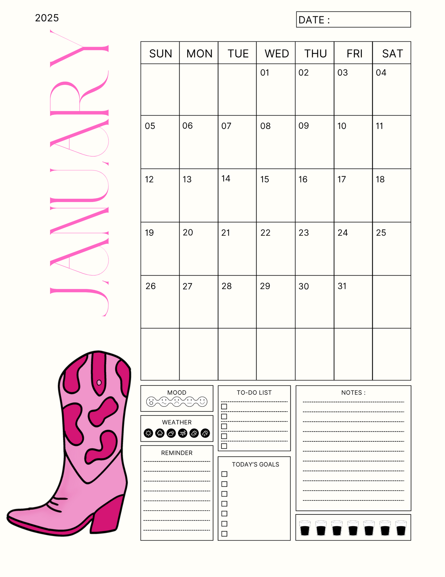 Stand on Business Planner
