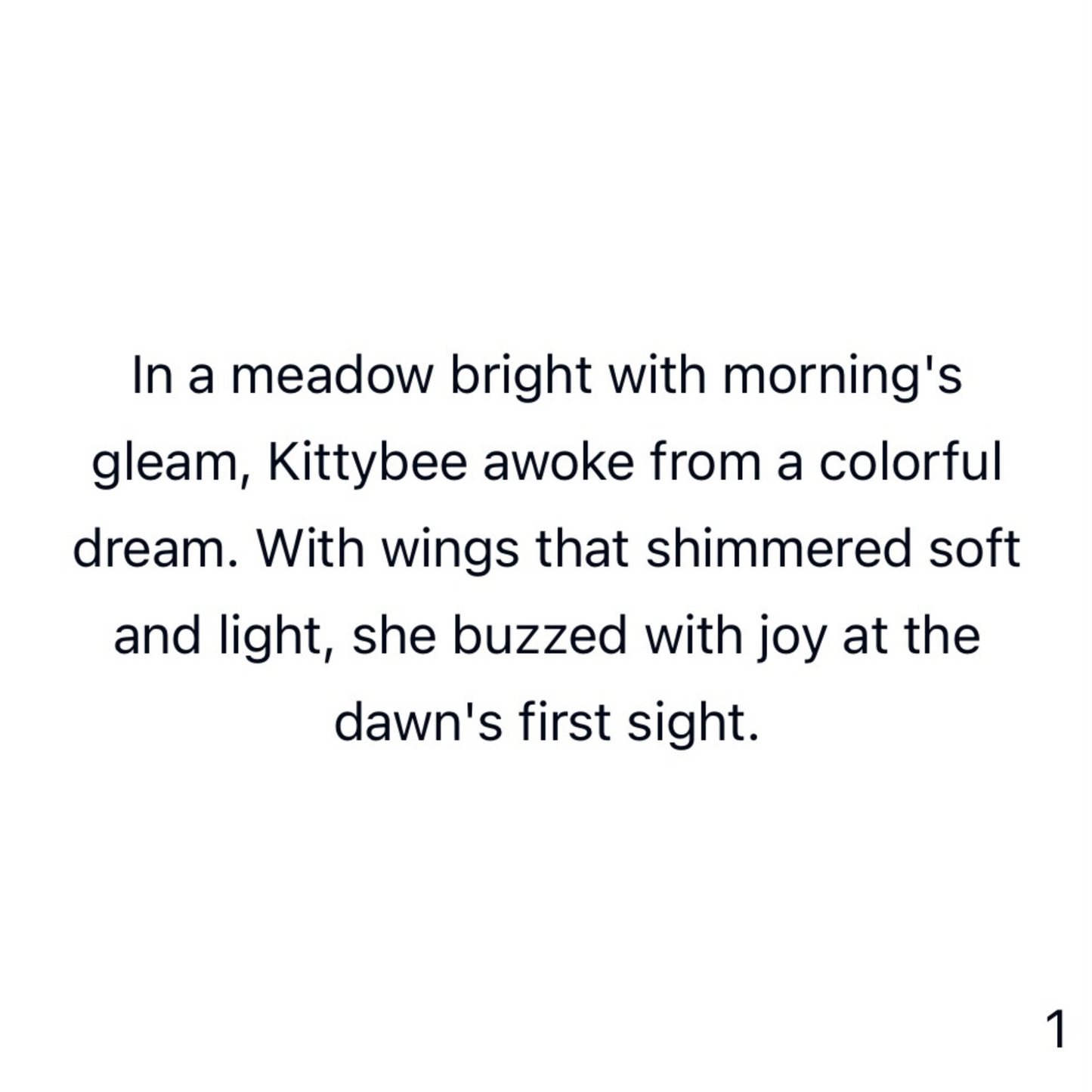 Kittybee's Colorful Day