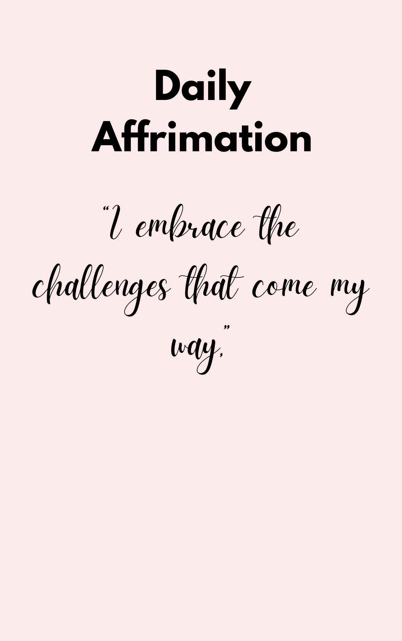Be Yourself Affirmation Book