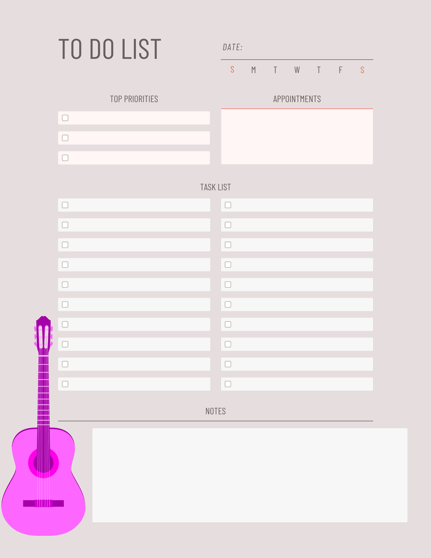 Stand on Business Planner