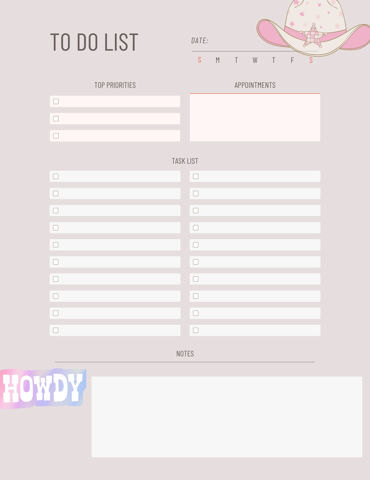 Stand on Business Planner