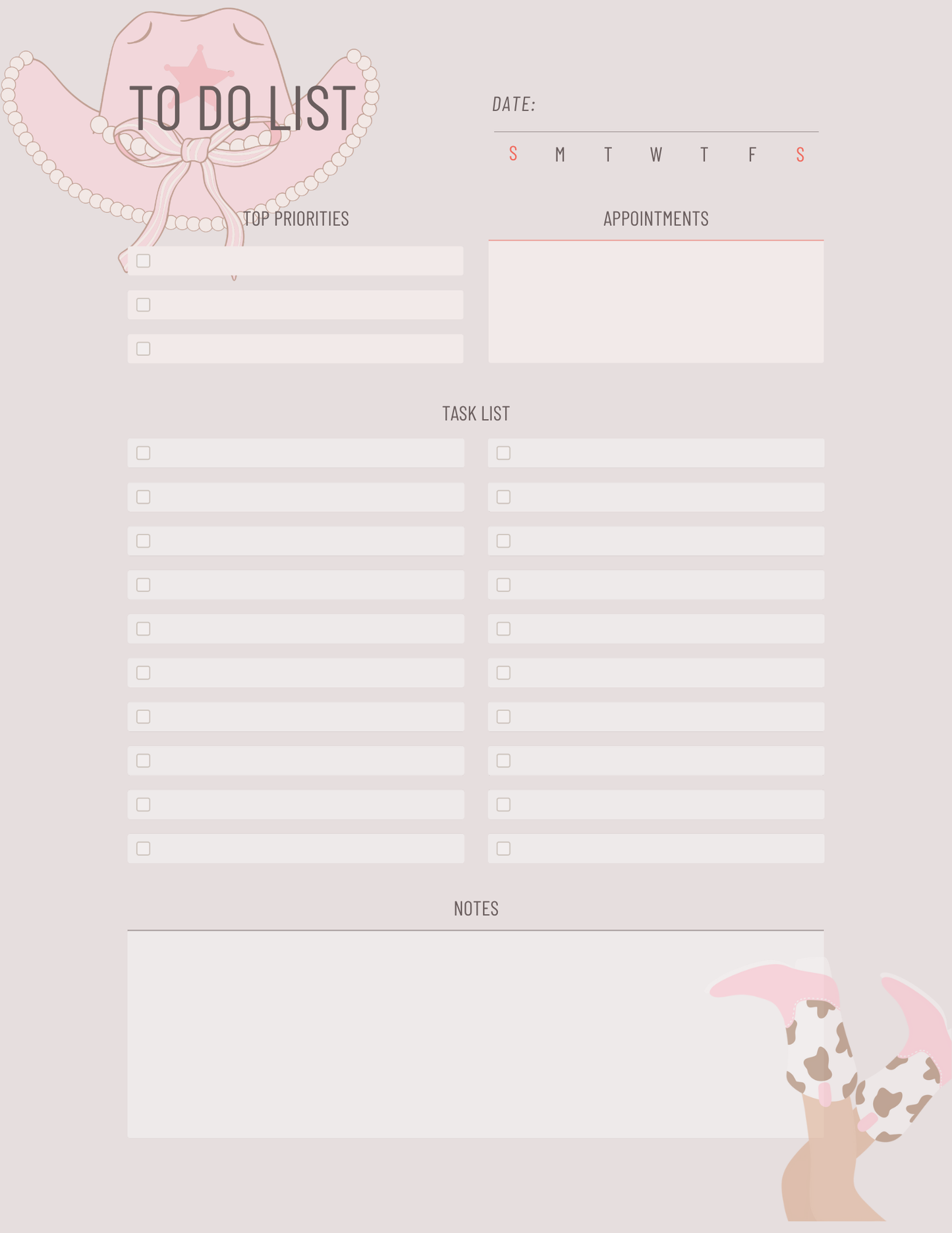 Stand on Business Planner