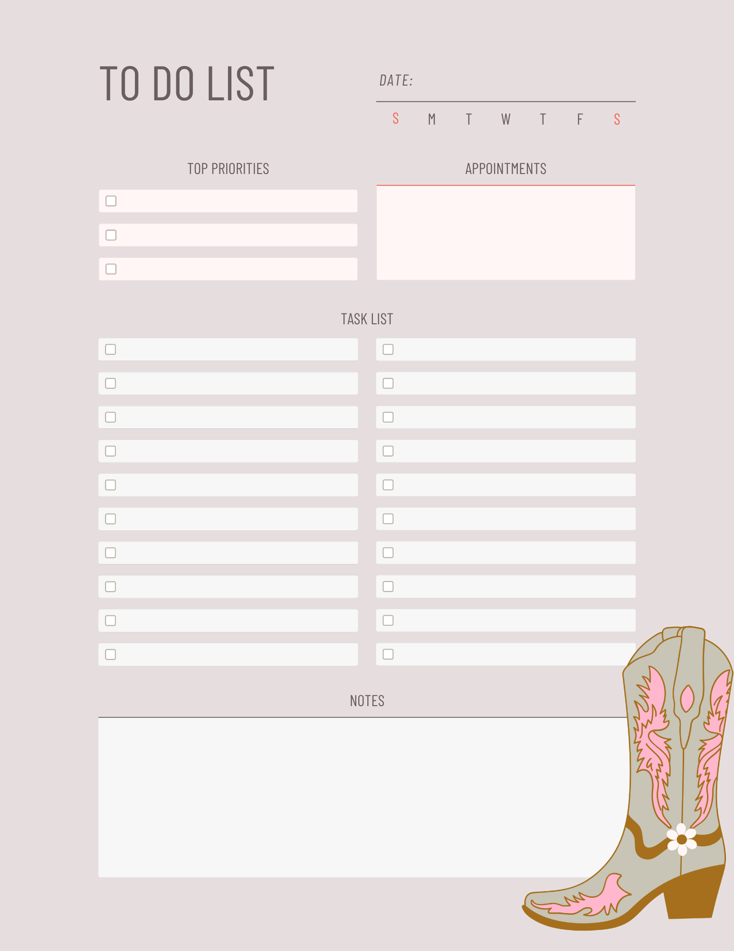 Stand on Business Planner