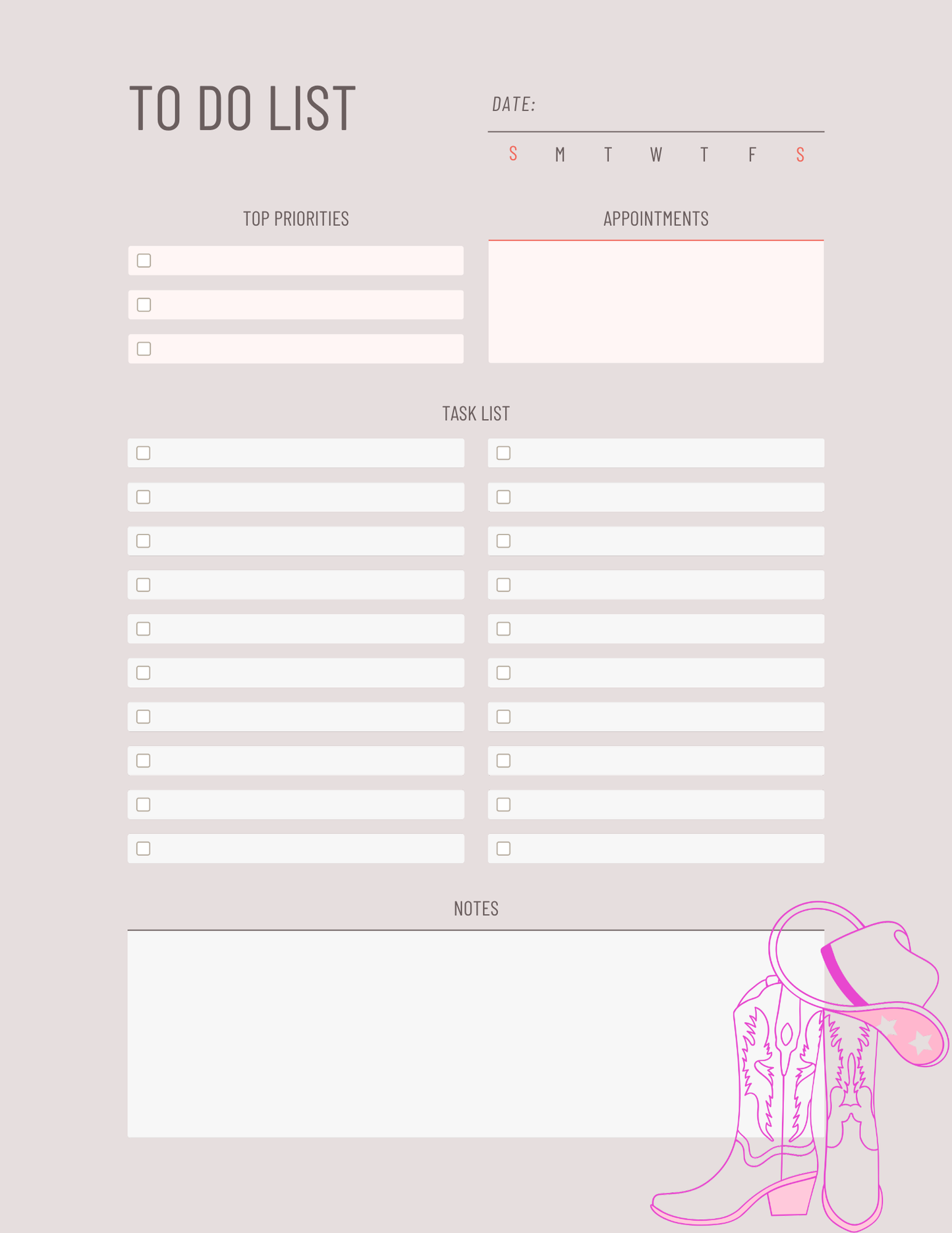 Stand on Business Planner