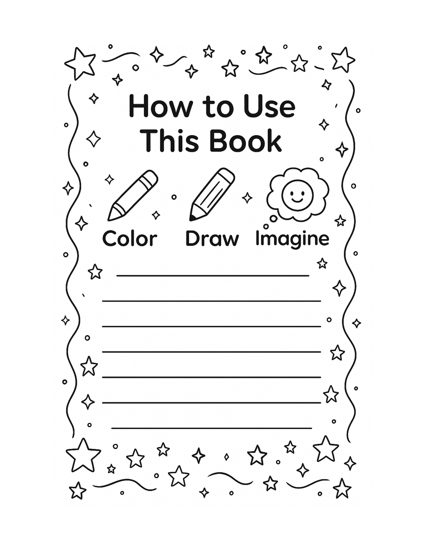 Imagination Builders A Creative Coloring & Activity Adventure