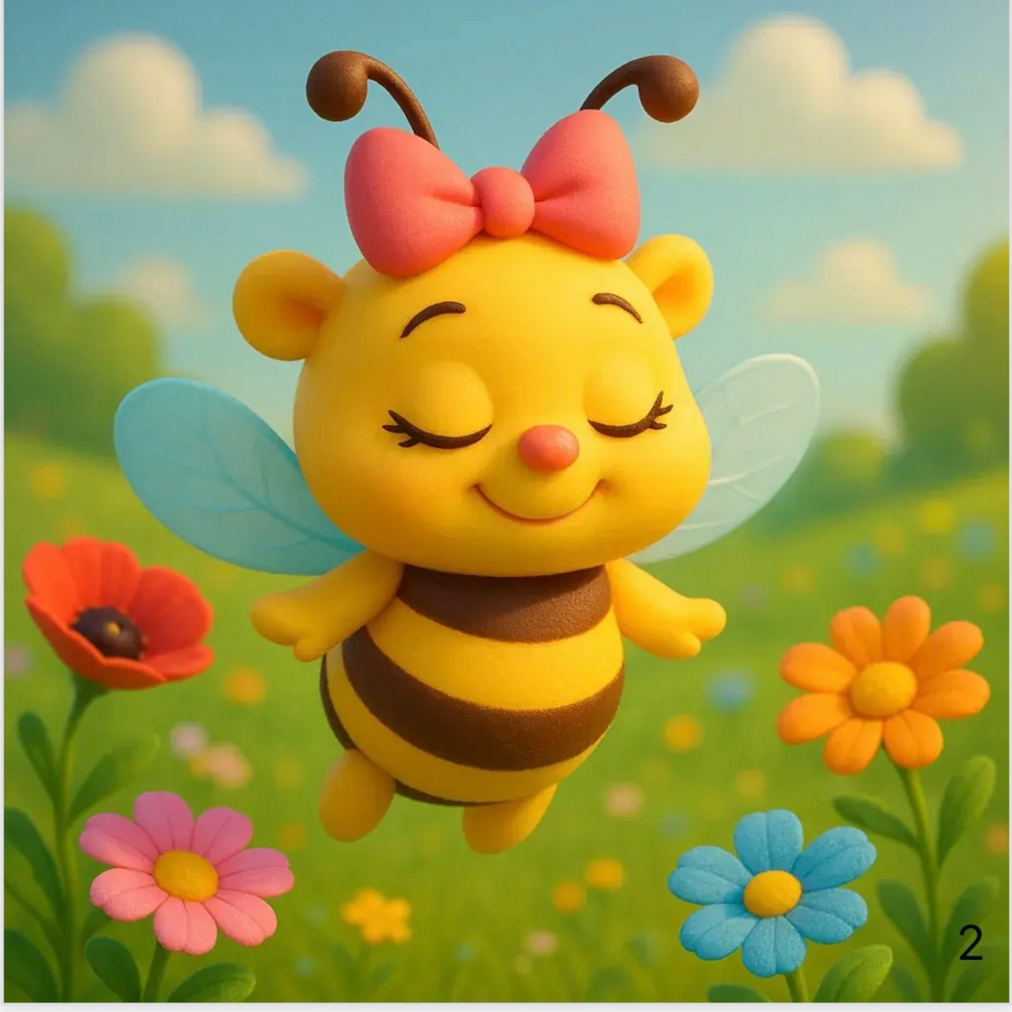 Kittybee's Colorful Day