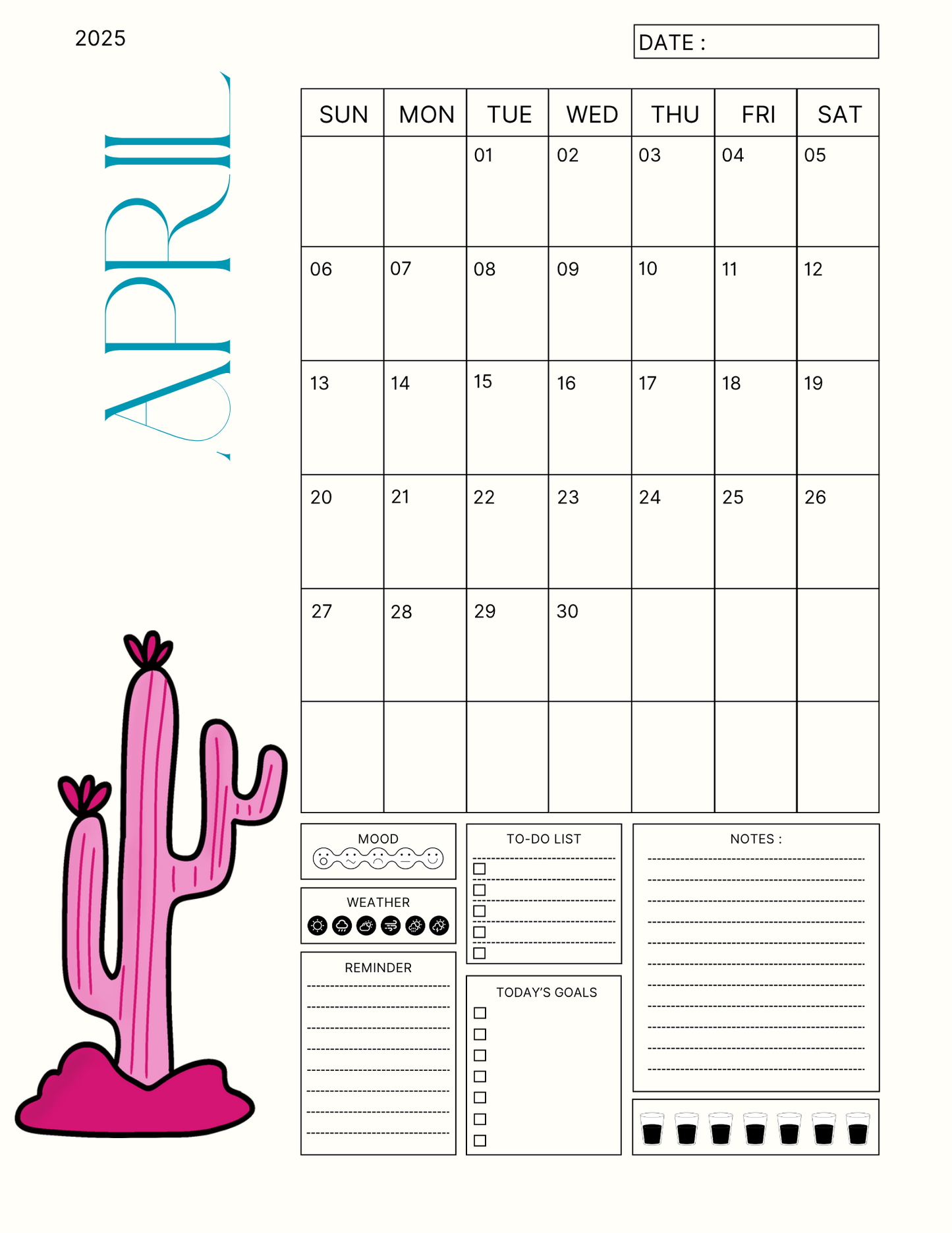 Stand on Business Planner
