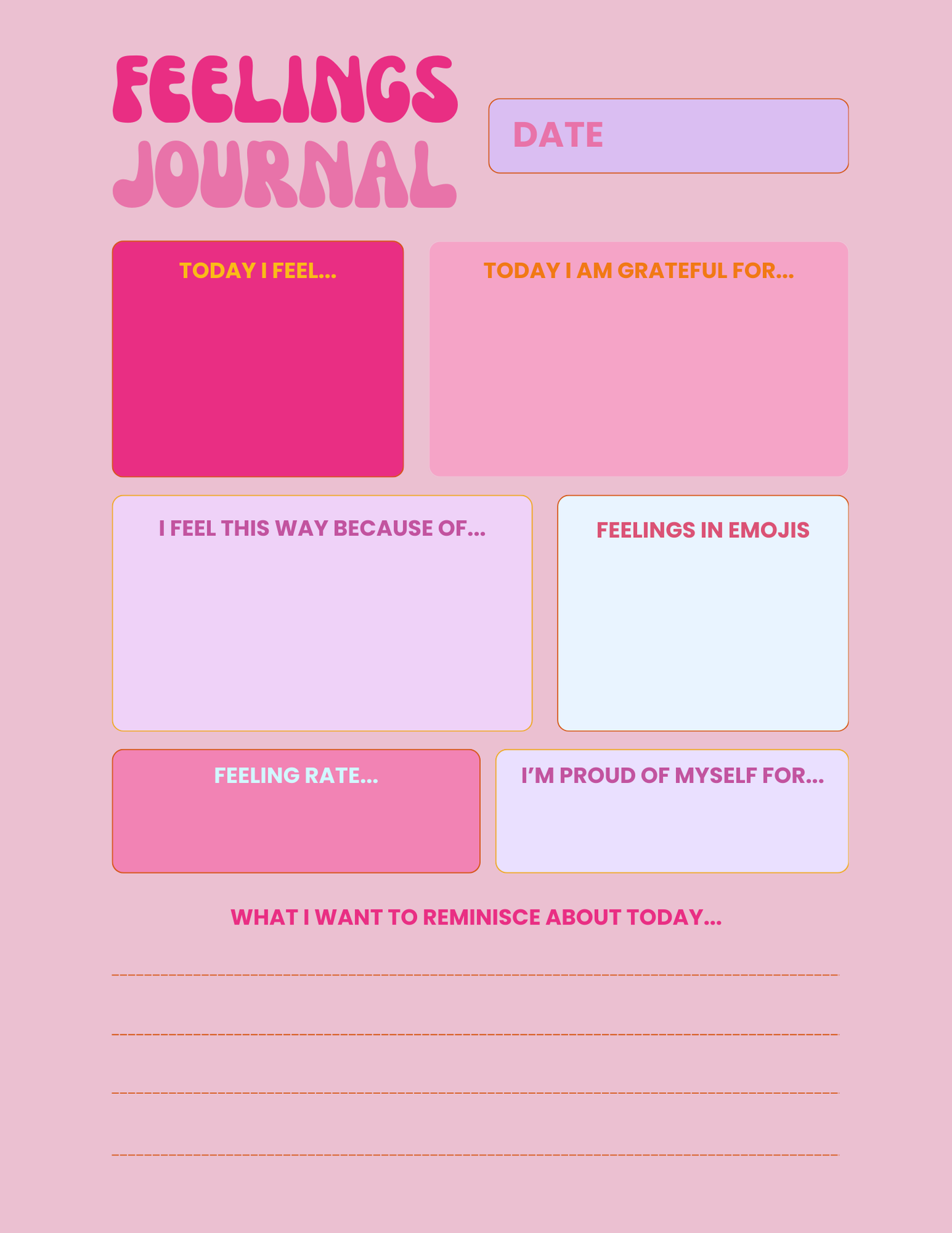 My Journal for Teens