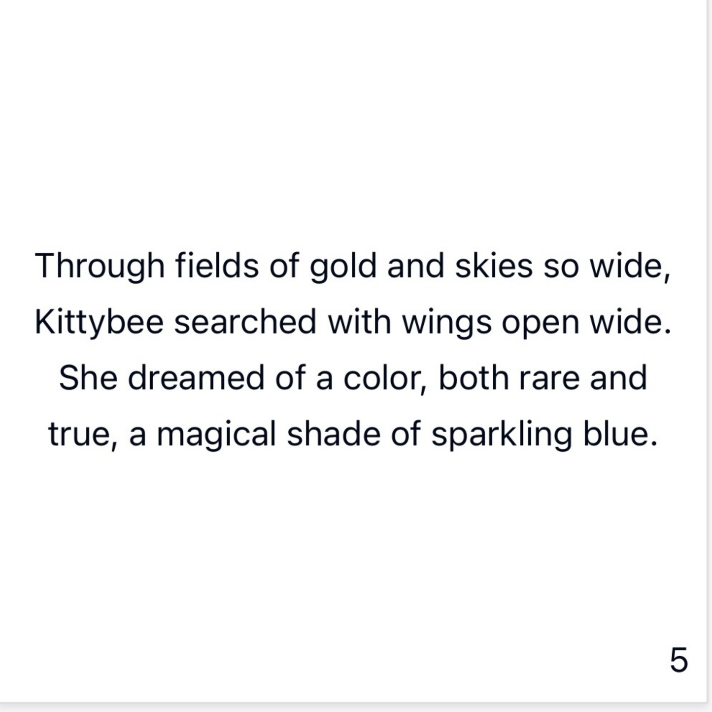 Kittybee's Colorful Day