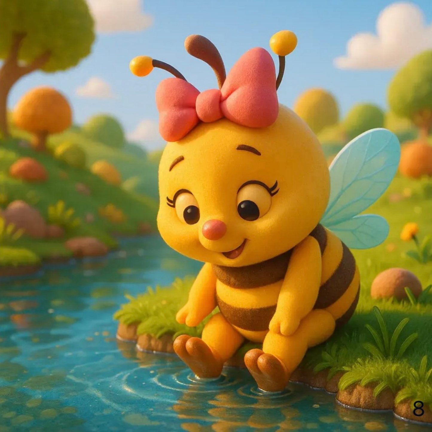 Kittybee's Colorful Day