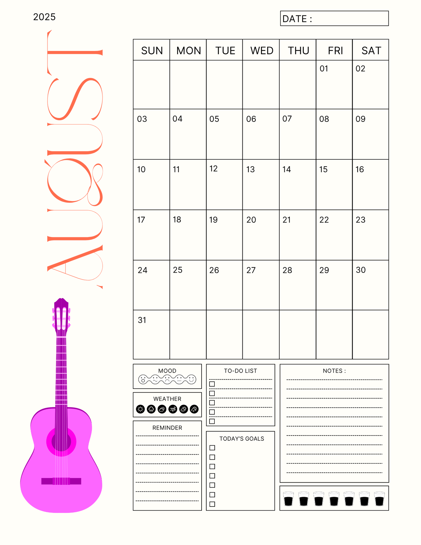 Stand on Business Planner