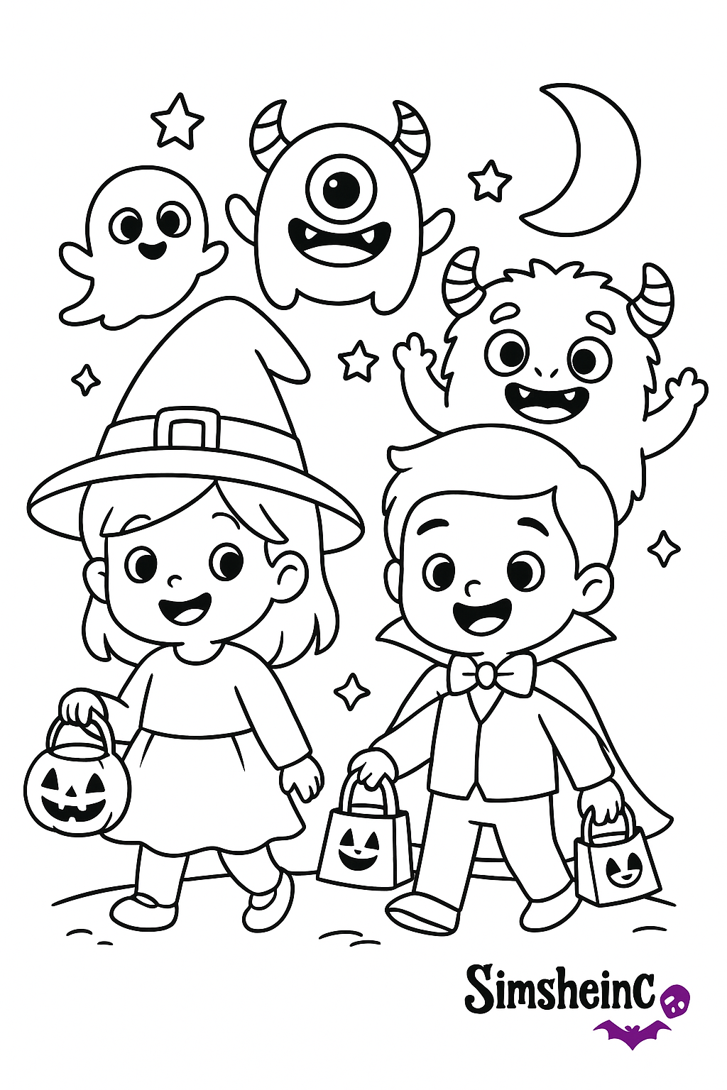 Halloween Coloring Pages