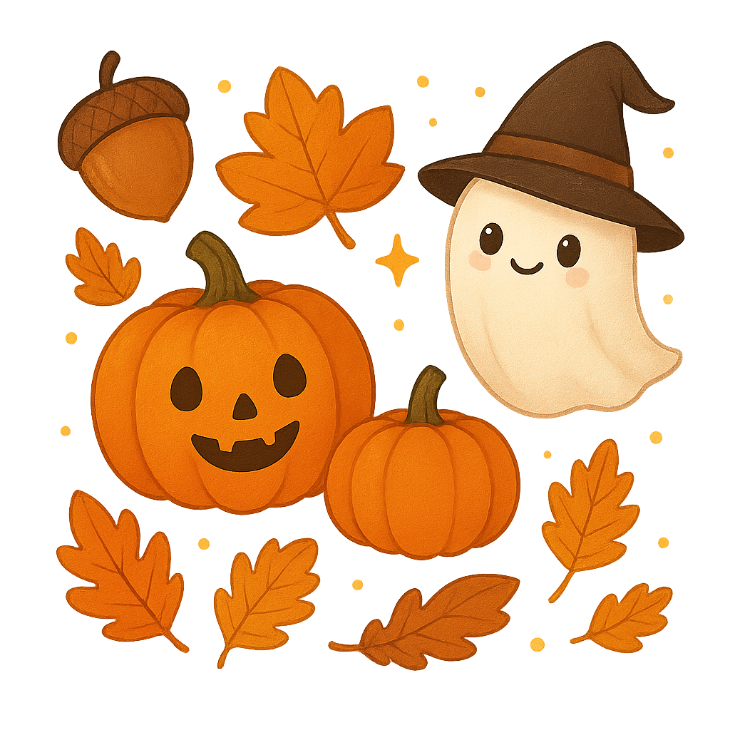 🎃 Halloween Clipart Pack – 25 PNGs