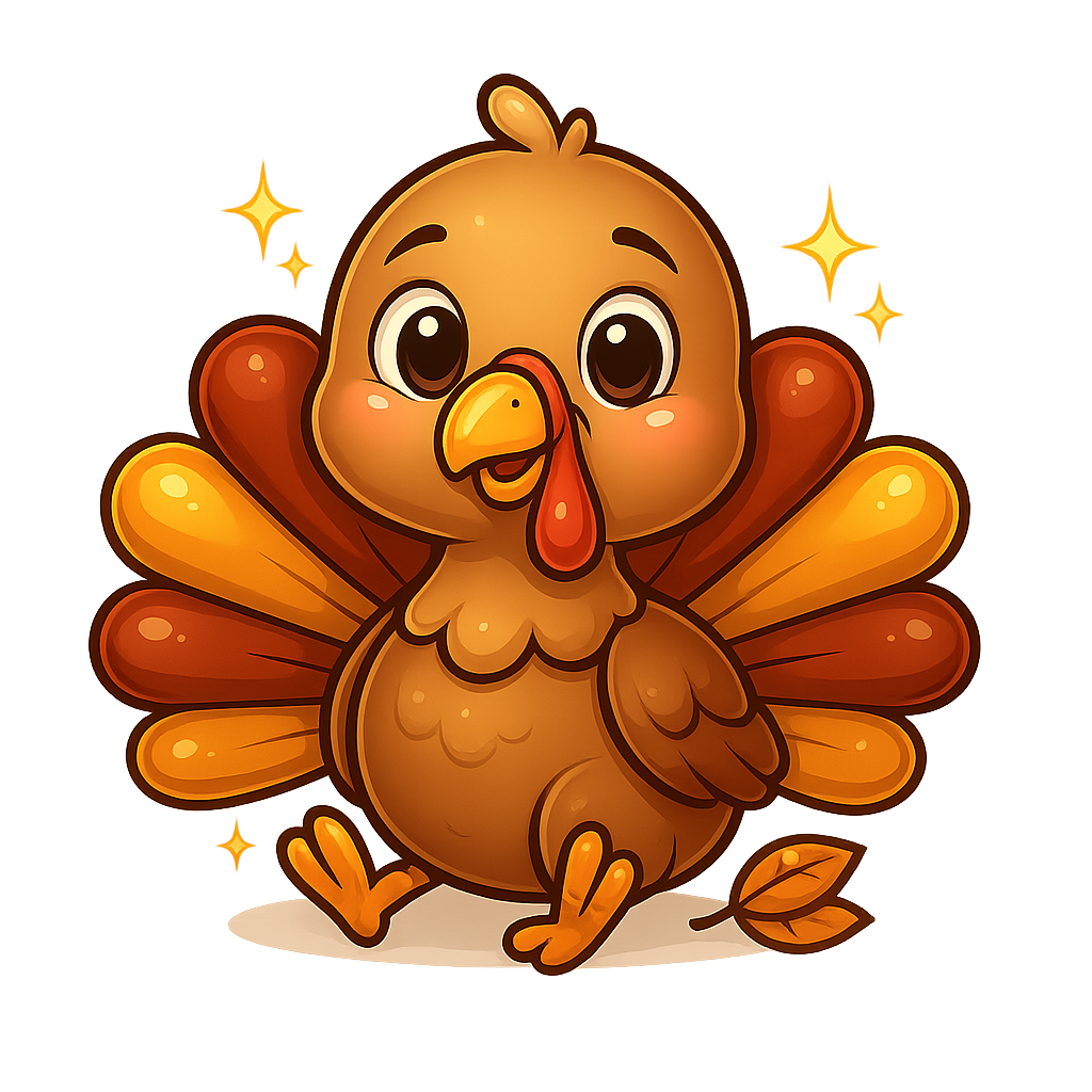 25 PNG Harvest/Thanksgiving Clipart Pack