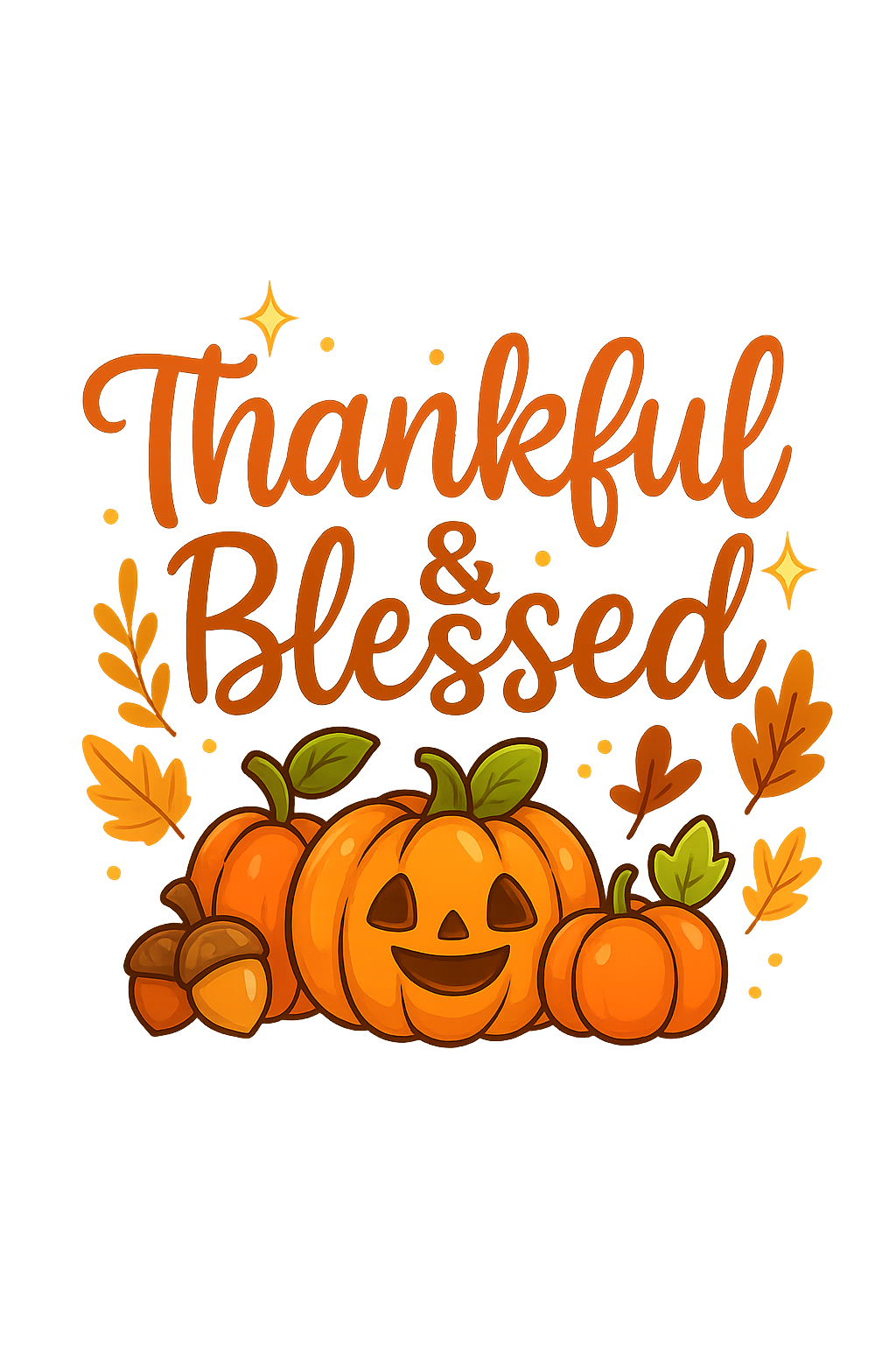 25 PNG Harvest/Thanksgiving Clipart Pack