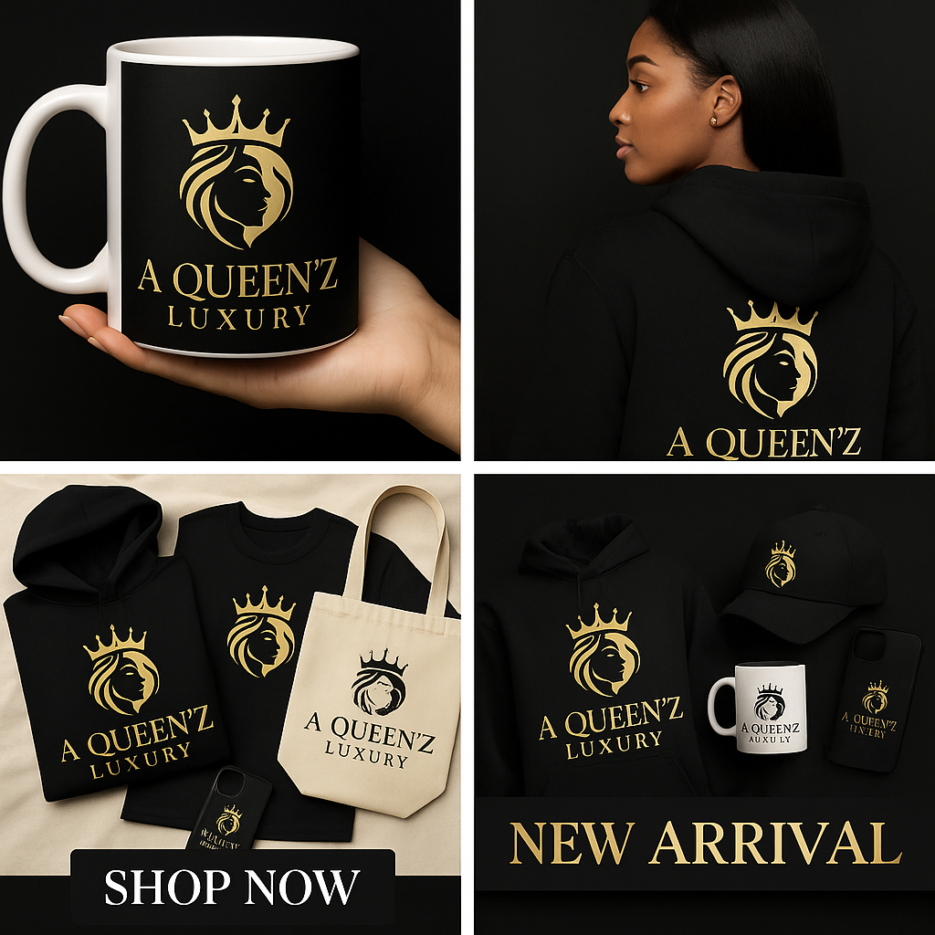 A Queen’z Luxury is more than fashion — it’s a movement.
Designed for the powerful, confident, unstoppable woman, our workout sets, T-shirts, and essentials blend elite comfort with regal style. From the gym to the streets, every piece is crafted to make