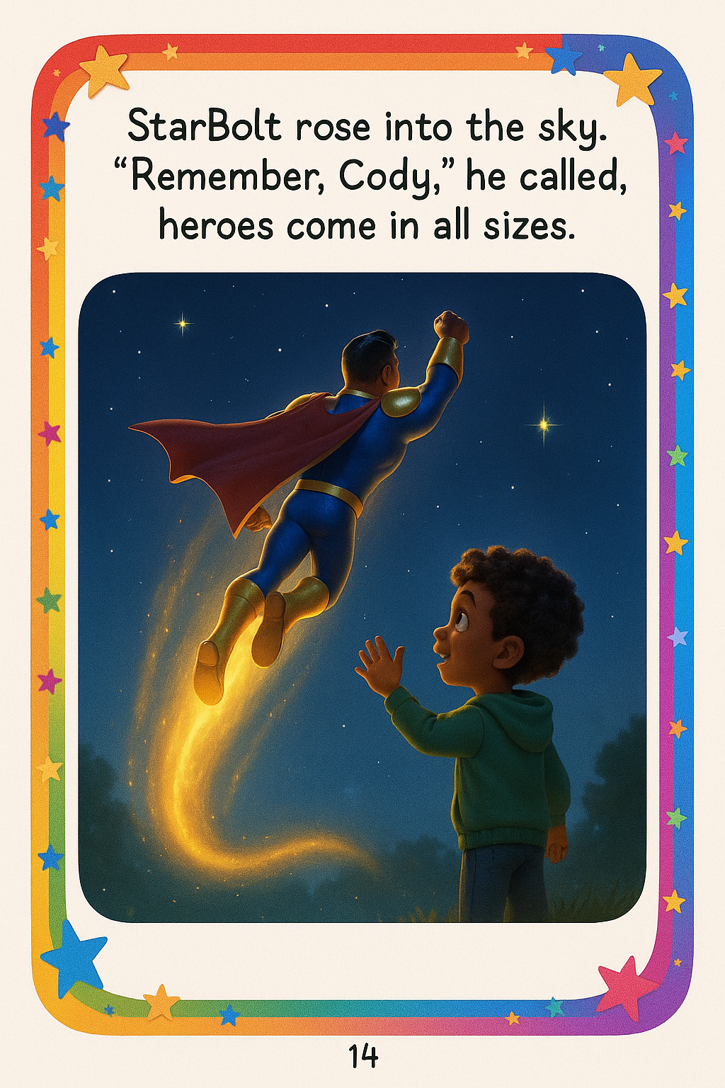 Cody and the Superhero Starbolt