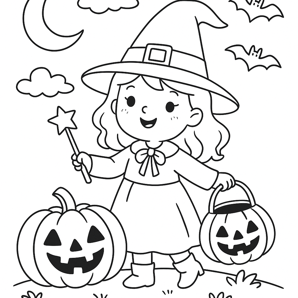 ✨ Spooky Fun Halloween Coloring Pages by Simsheinc ✨