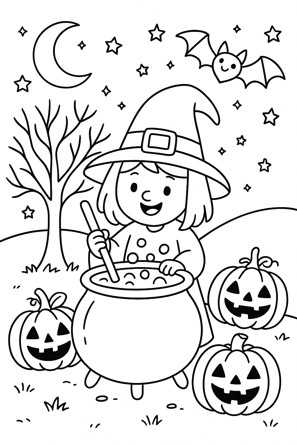 ✨ Spooky Fun Halloween Coloring Pages by Simsheinc ✨