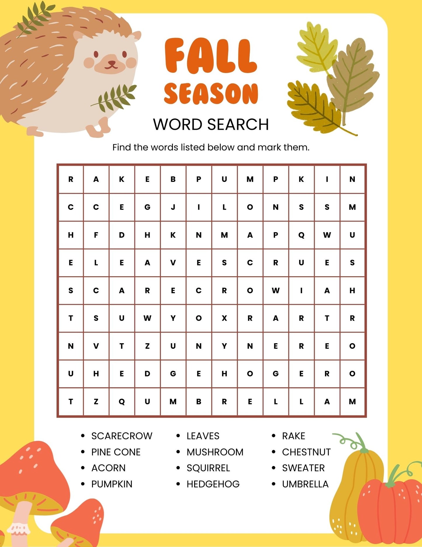 25 PNG Harvest/Thanksgiving Clipart Pack